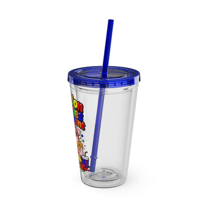 Vacation calories don't count Clear Insulated Cup