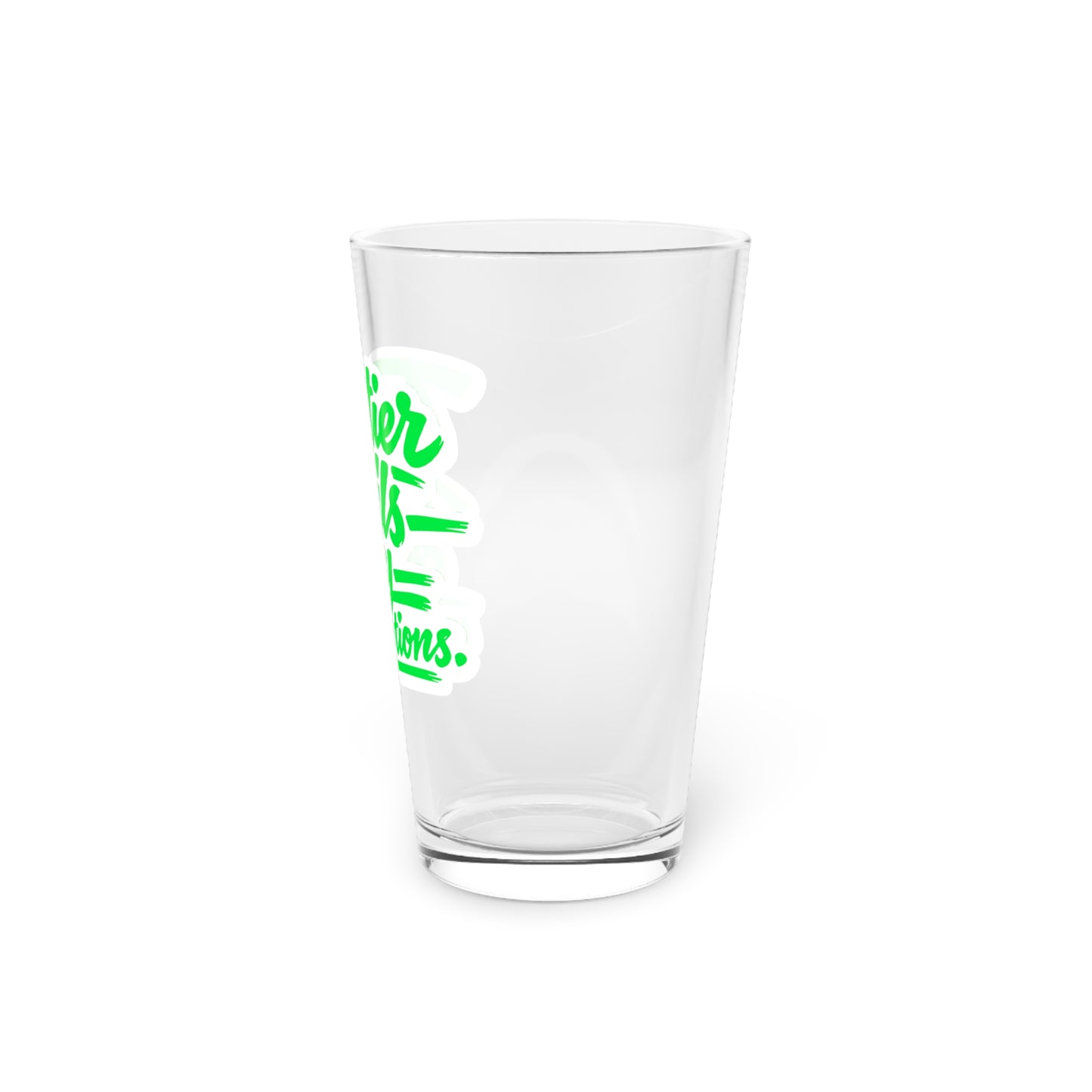 Top-tier nails only no exceptions Beer Glass