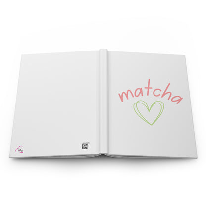 Matcha Heart Hardcover Journal