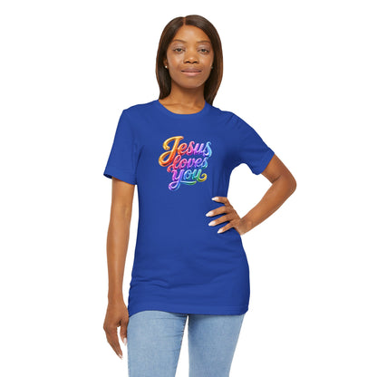 Jesus loves you T-shirt