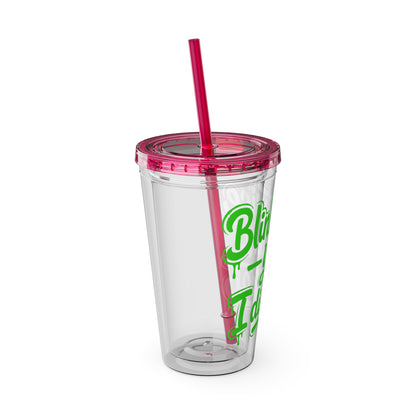 Blink twice yeah I did that Clear Insulated Cup