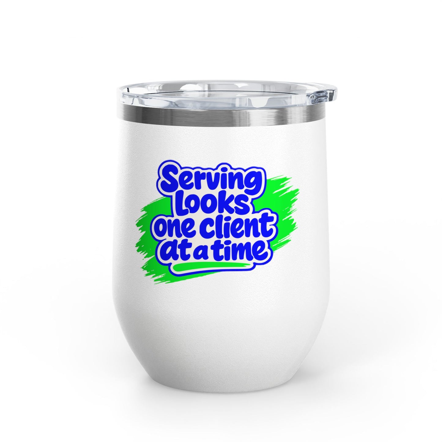 Serving looks one client at a time Tumbler