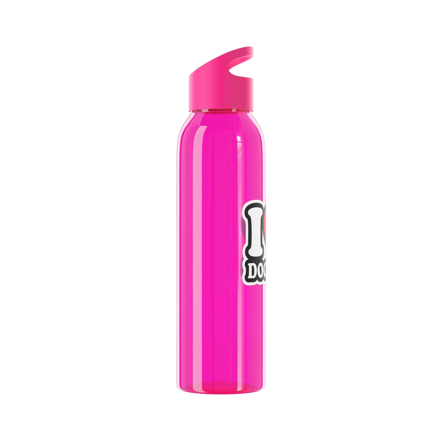 I love doctors faux sticker Water Bottle