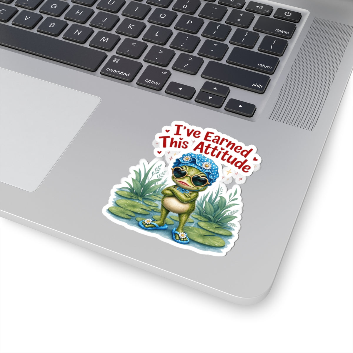 I've earned this attitude Sticker