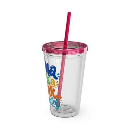 Mama needs a drank immediately Insulated Cup