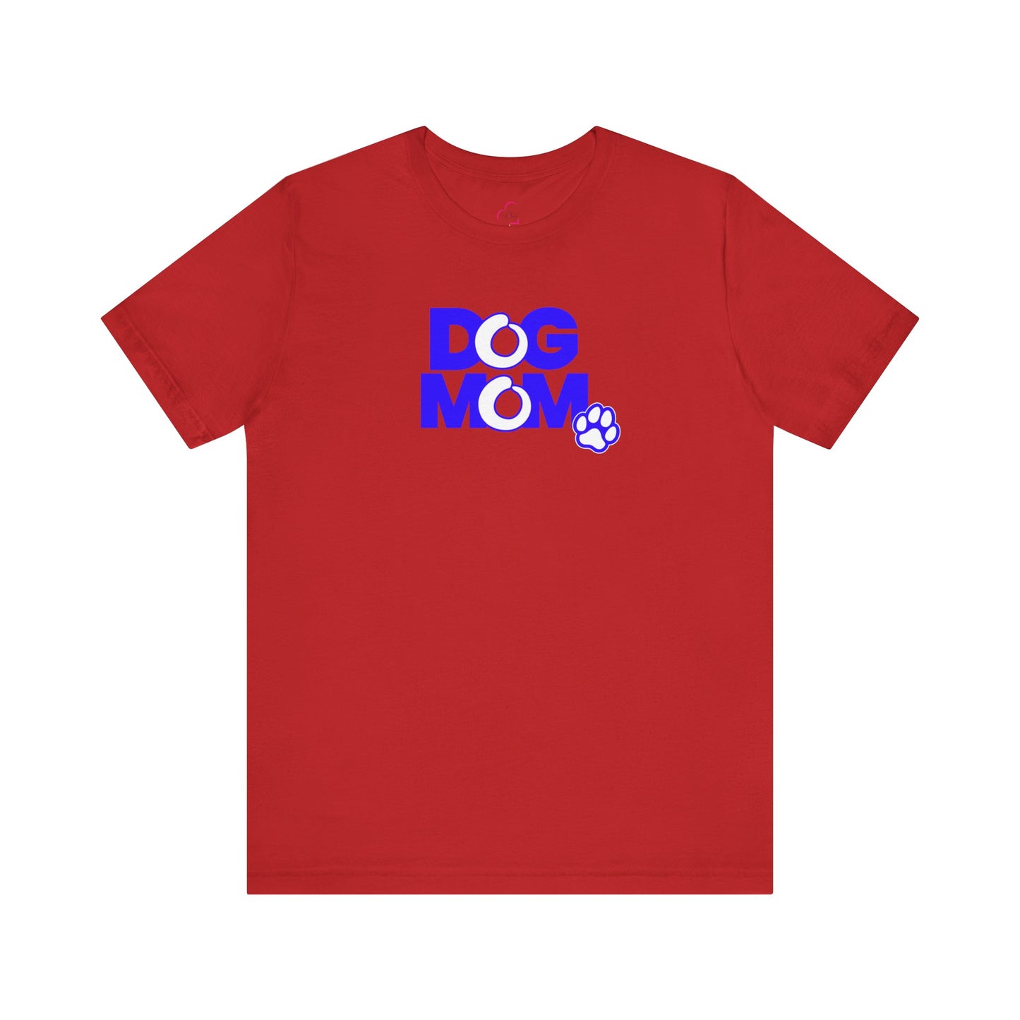 Dog mom blue T-shirt