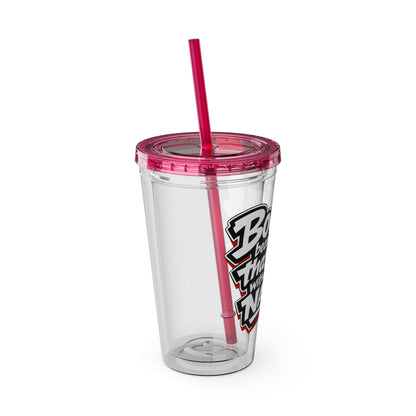 Booked because I'm that girl with the nails Clear Insulated Cup