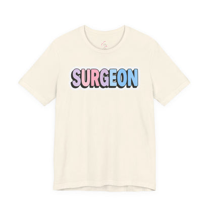 SURGEON faux sticker T-shirt