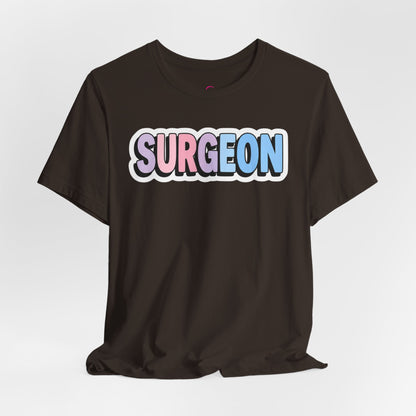 SURGEON faux sticker T-shirt