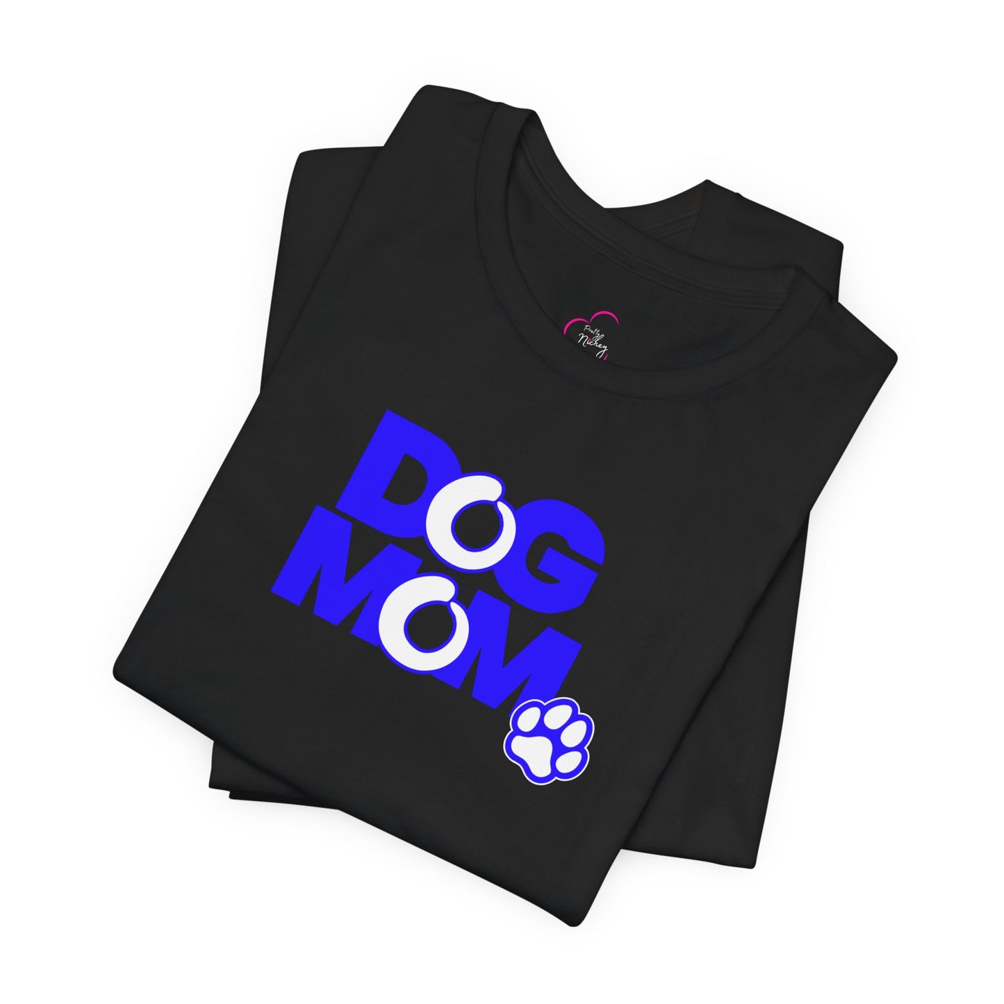 Dog mom blue T-shirt