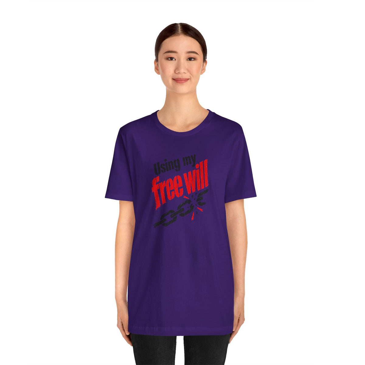 Using my free will T-shirt