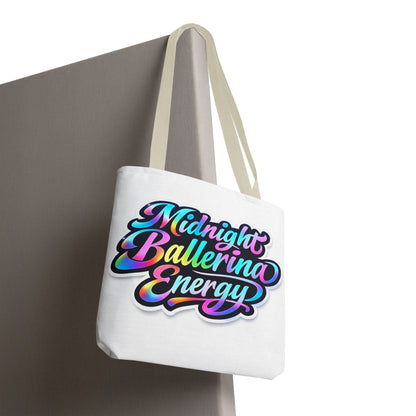 Midnight ballerina energy Tote Bag