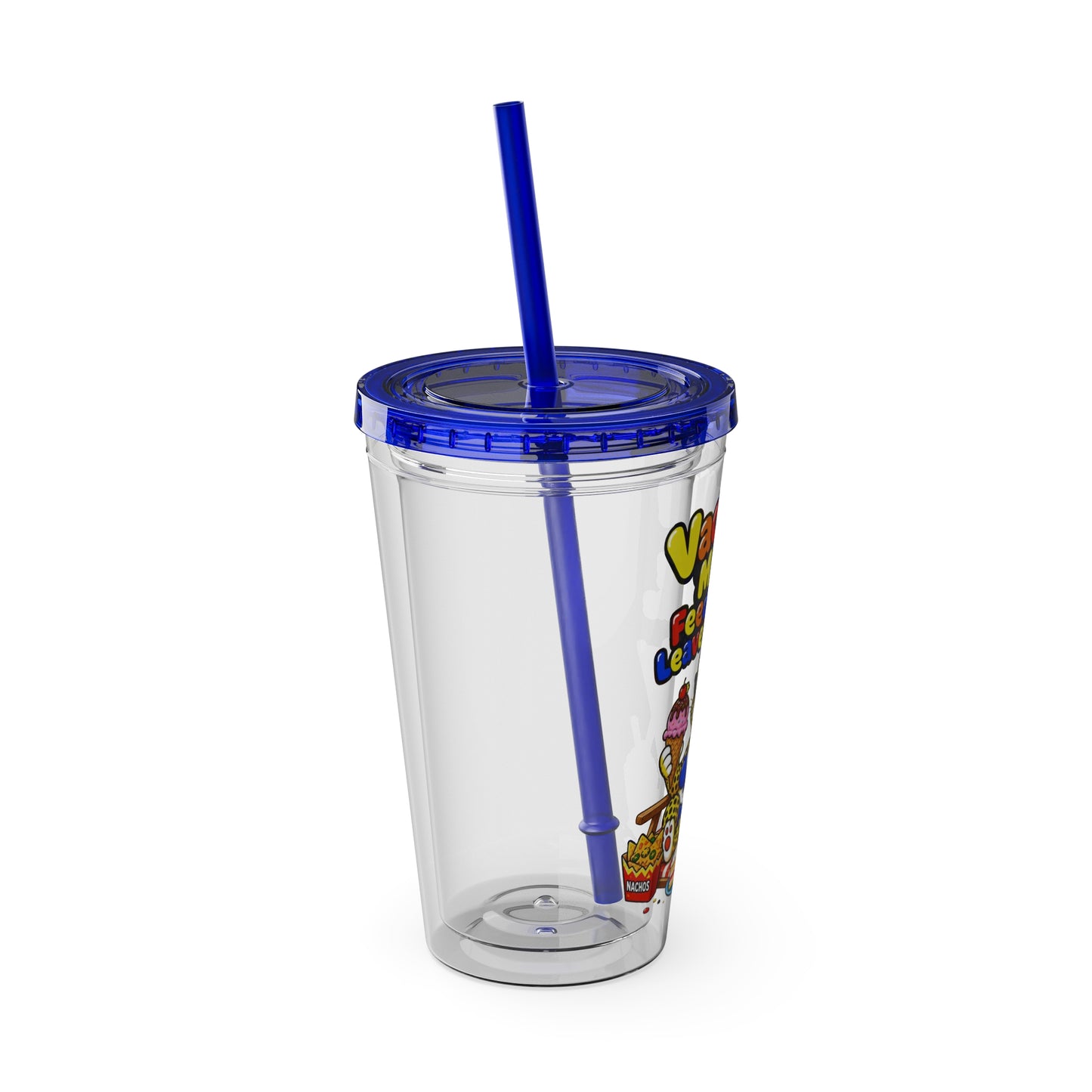 Vacation mode feed me and leave me alone Clear Insulated Cup