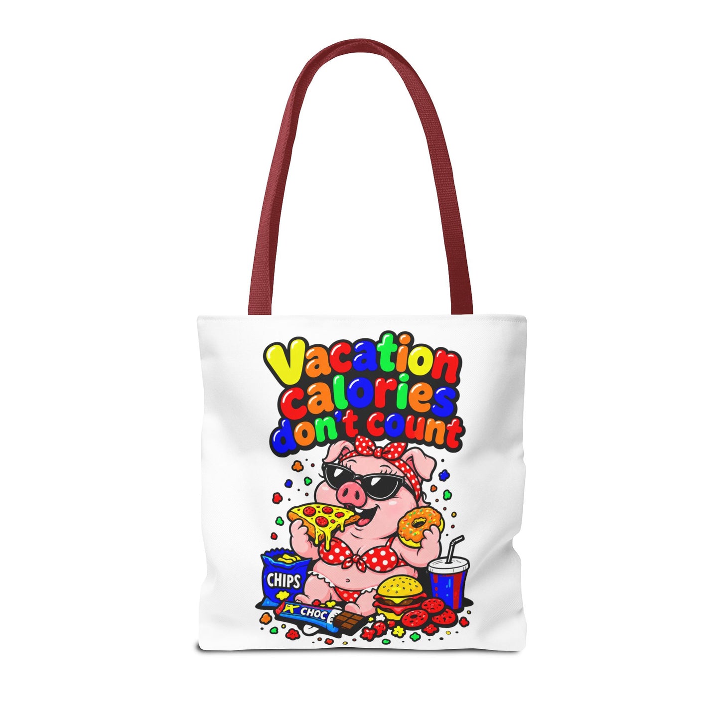 Vacation calories don't count Tote Bag
