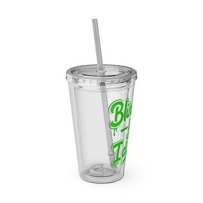 Blink twice yeah I did that Clear Insulated Cup