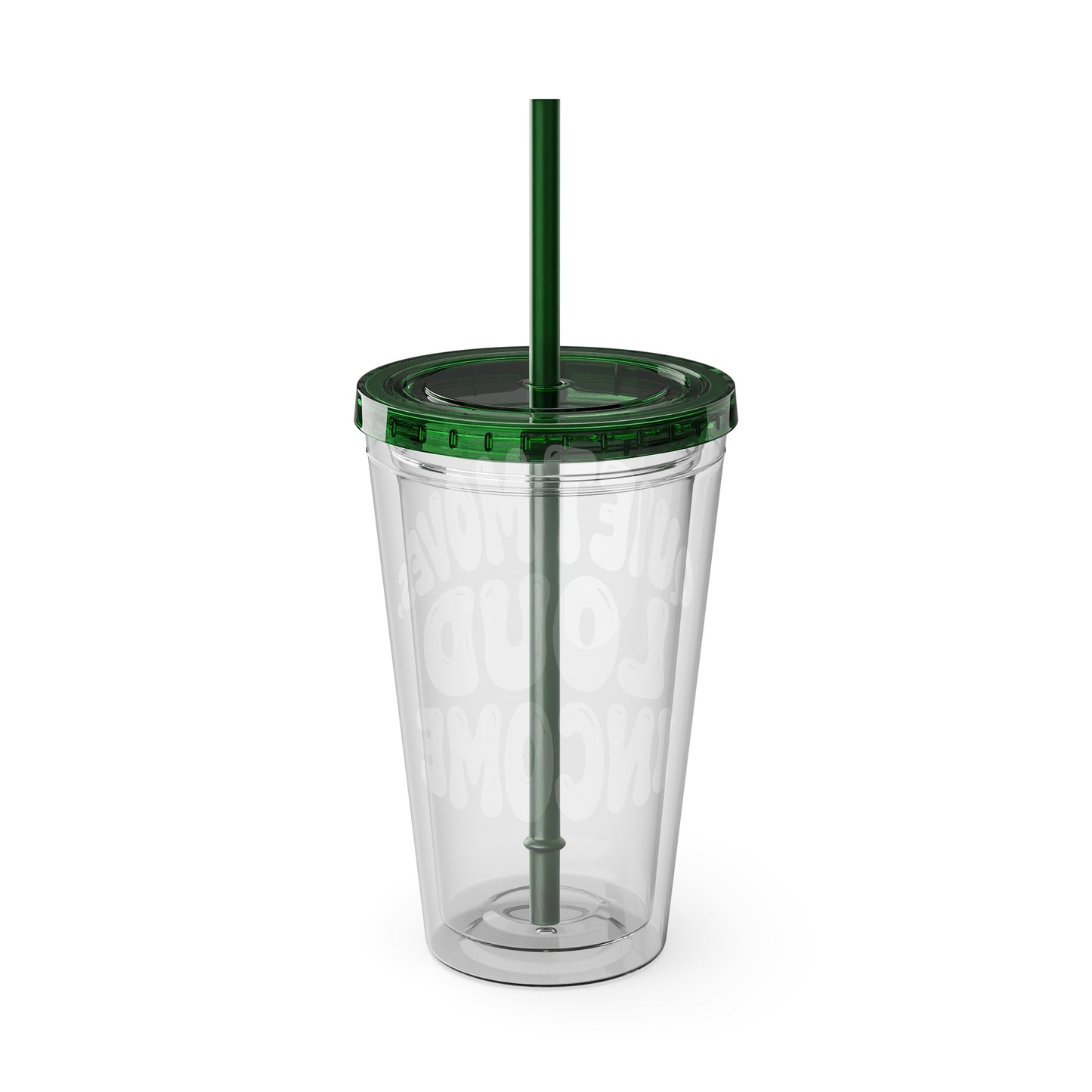 Quiet moves. Loud income Insulated Cup