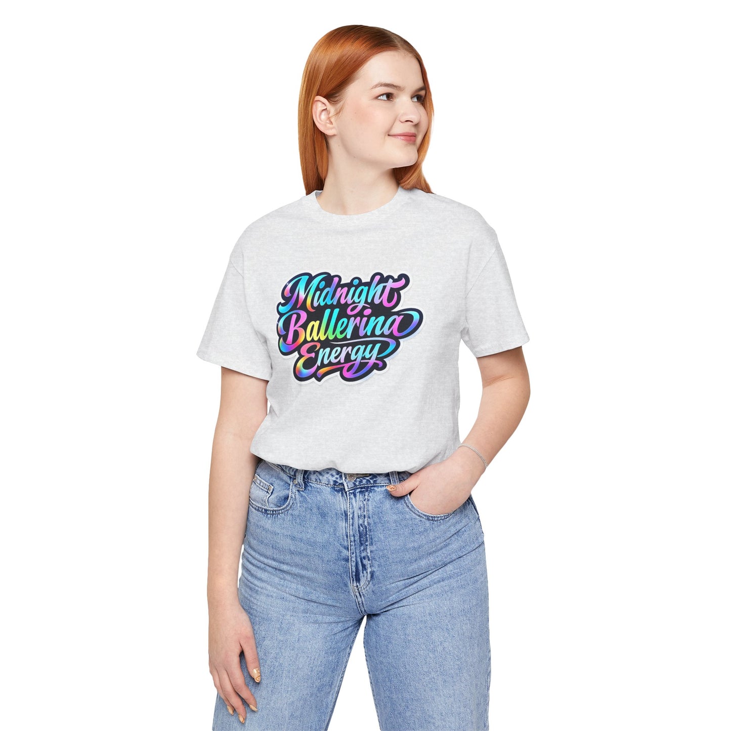 Midnight ballerina energy T-shirt
