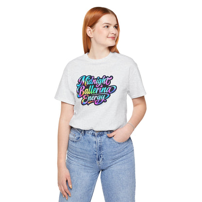 Midnight ballerina energy T-shirt