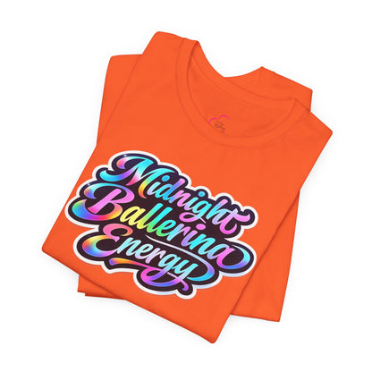 Midnight ballerina energy T-shirt