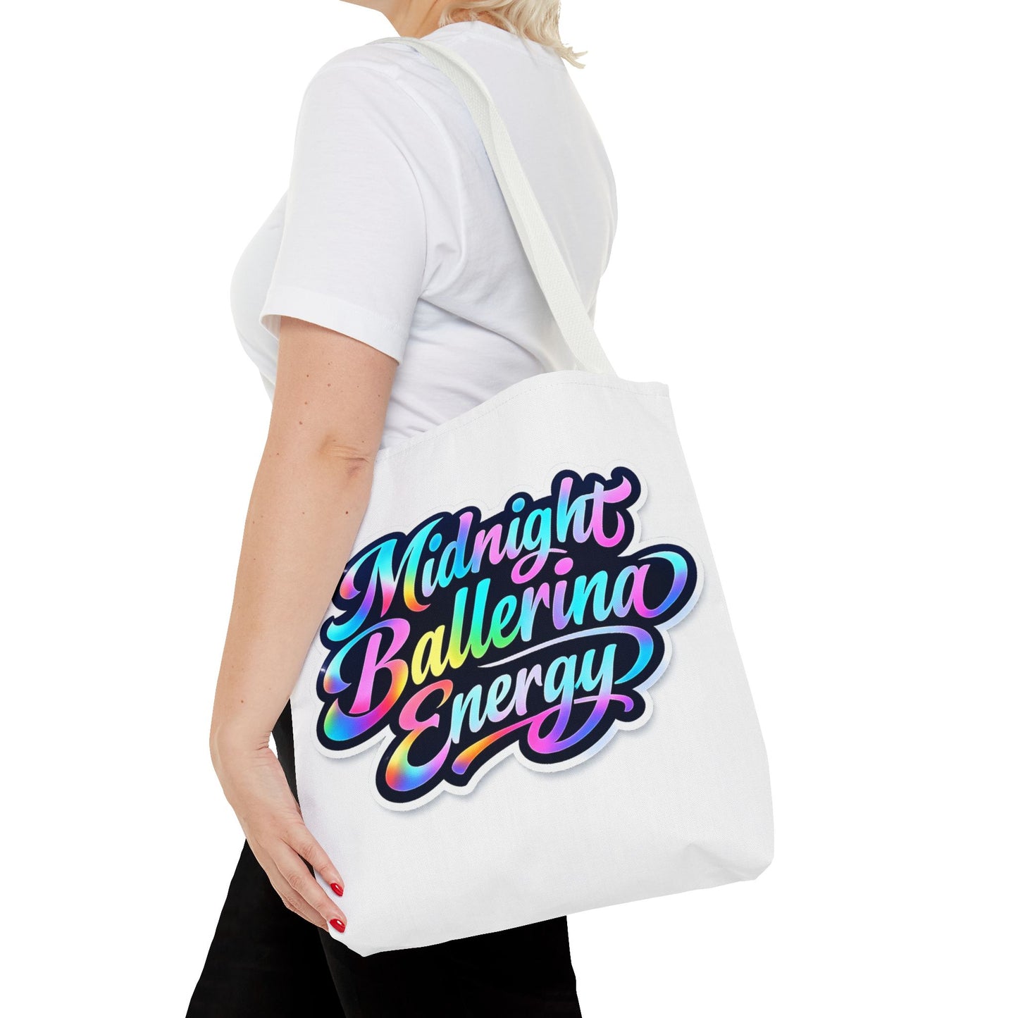 Midnight ballerina energy Tote Bag