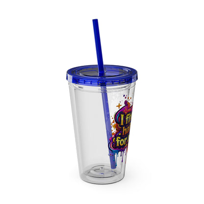 I fix bad hair days for a living Clear Insulated Cup