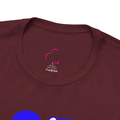Cat mom blue T-shirt