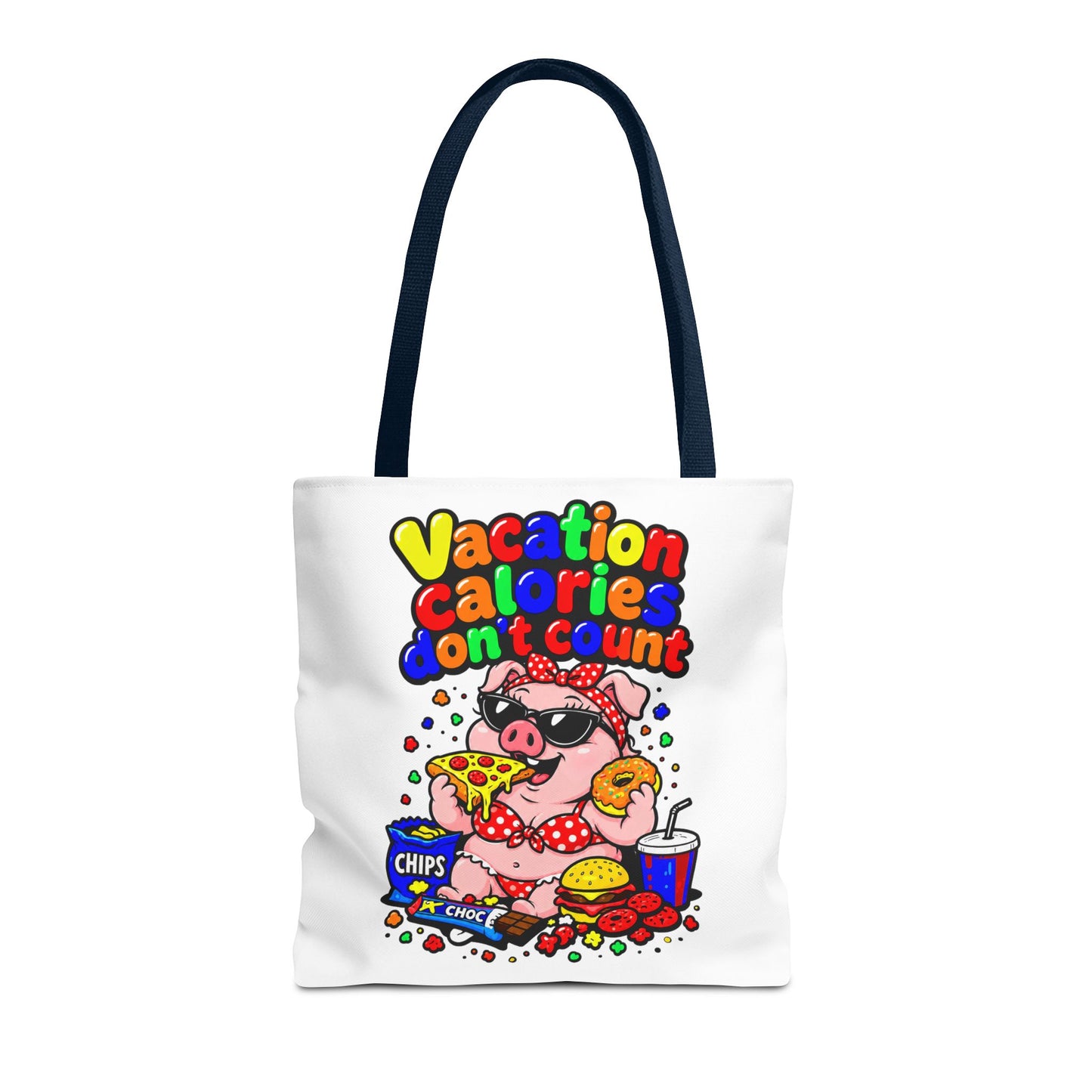 Vacation calories don't count Tote Bag