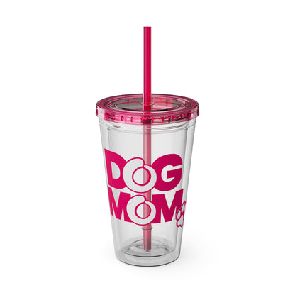 Dog mom pink Insulated Cup