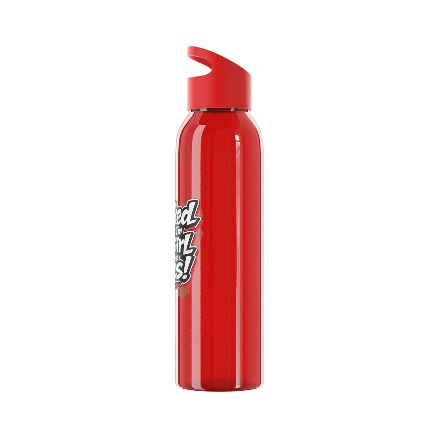 Booked because I'm that girl with the nails Water Bottle