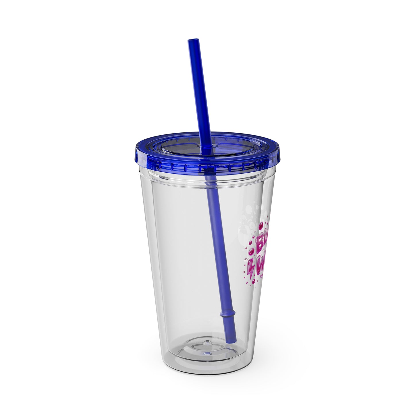 Blame the wine Clear Insulated Cup