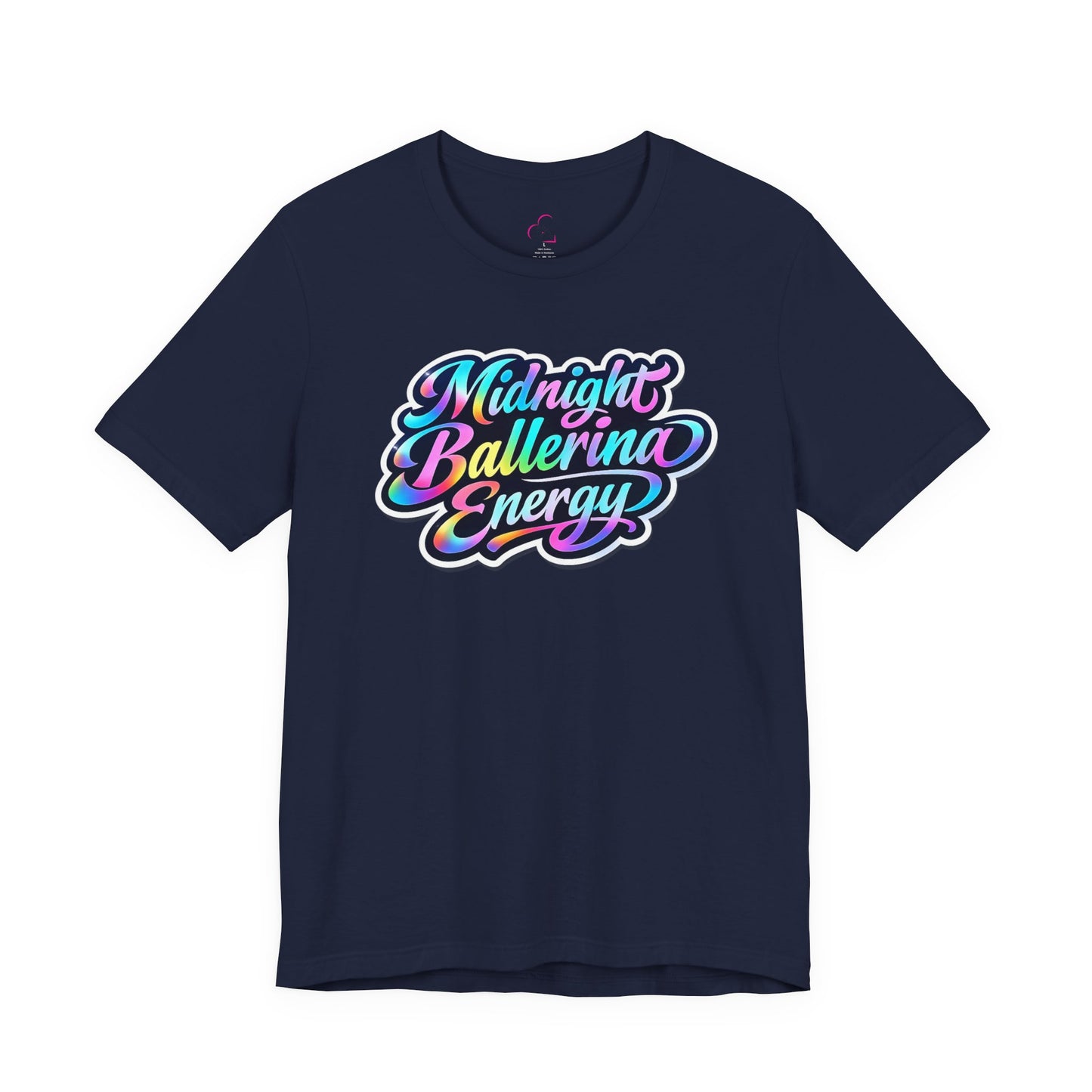 Midnight ballerina energy T-shirt