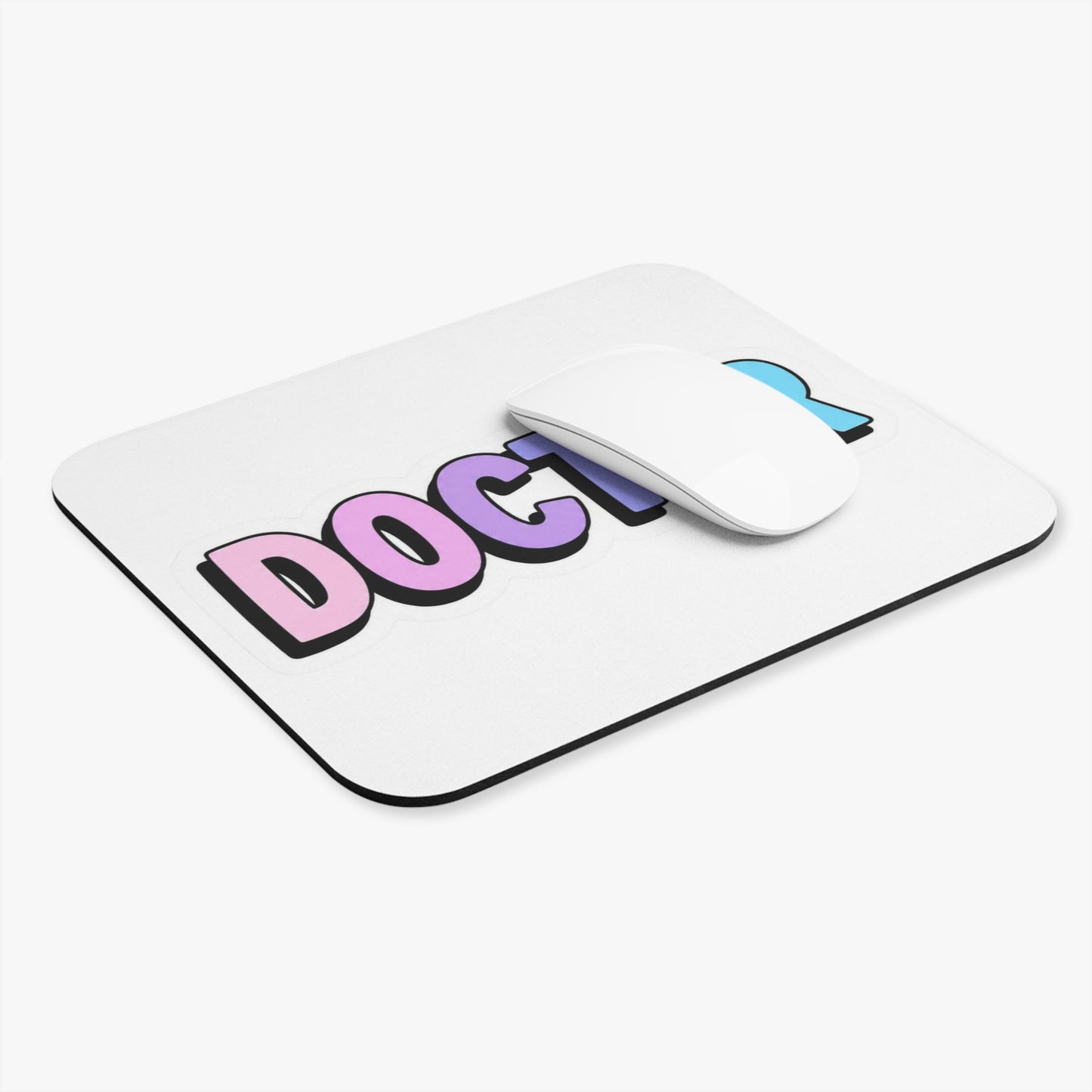 DOCTOR faux sticker Mouse Pad