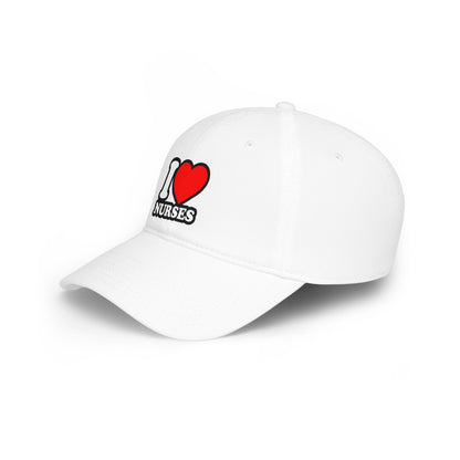 I love nurses Baseball Cap