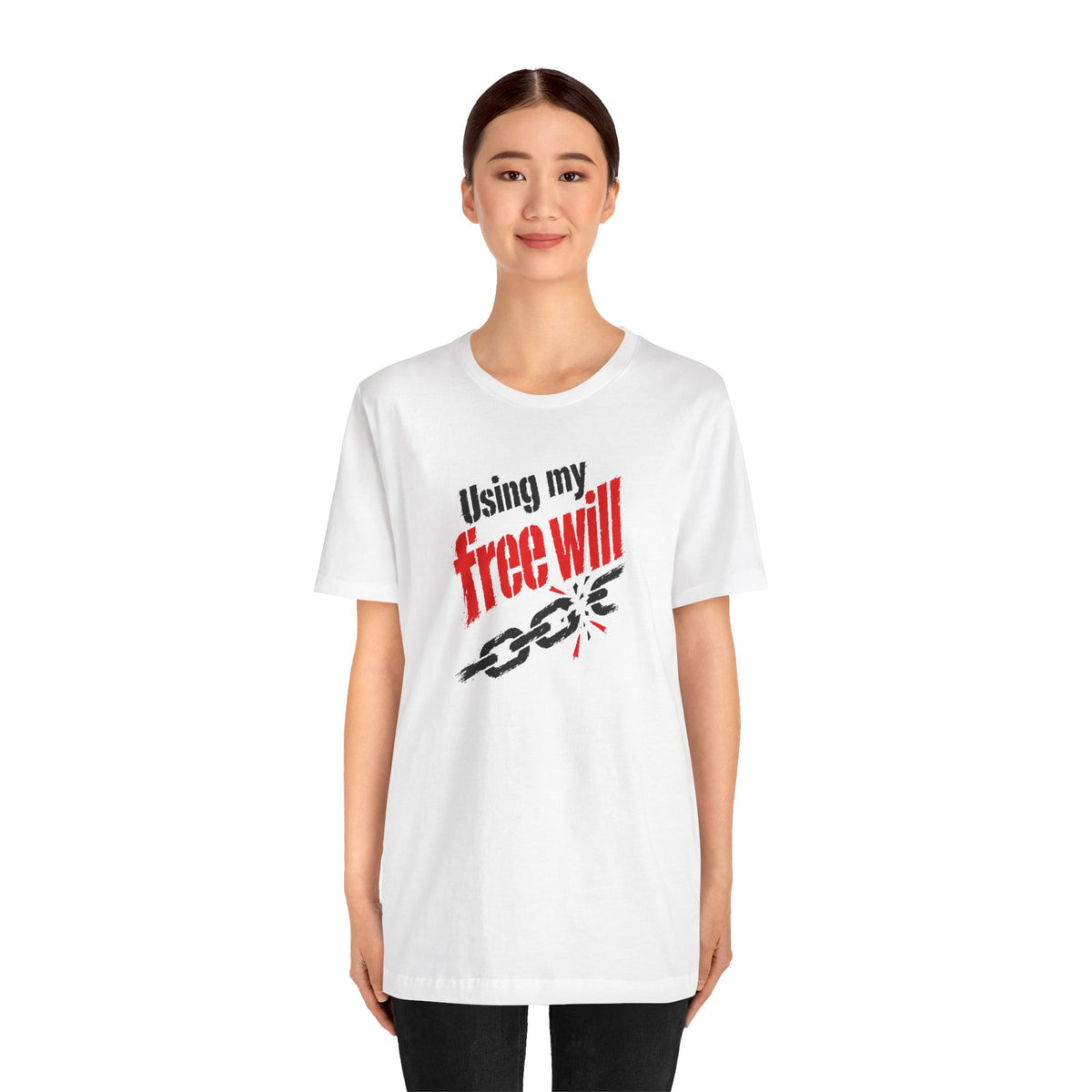 Using my free will T-shirt