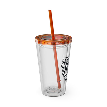 Flawless hair starts in my chair Clear Insulated Cup