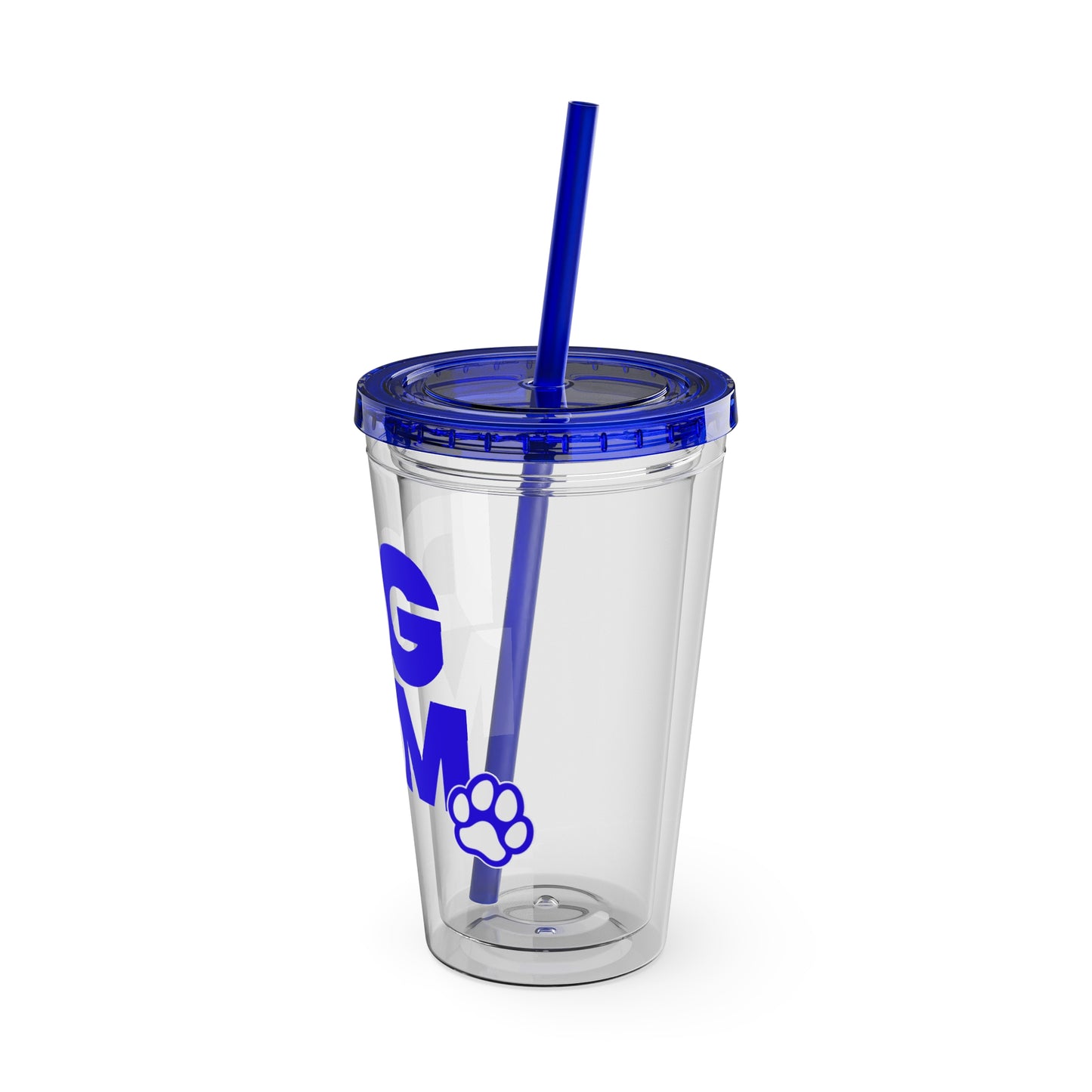 Dog mom blue Insulated Cup