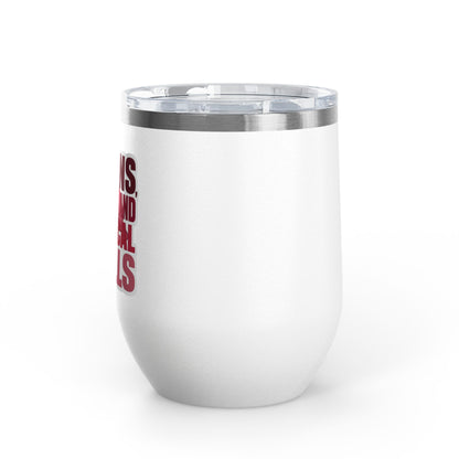 Brains, scrubs and surgical skills pink Tumbler