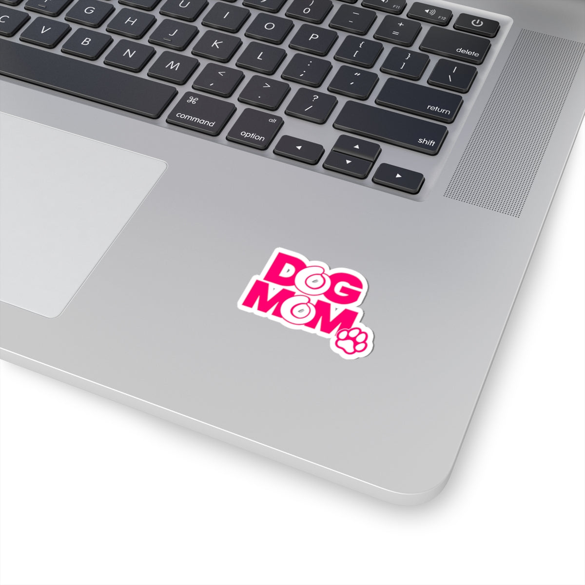 Dog mom pink Sticker