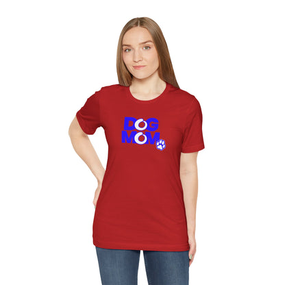 Dog mom blue T-shirt