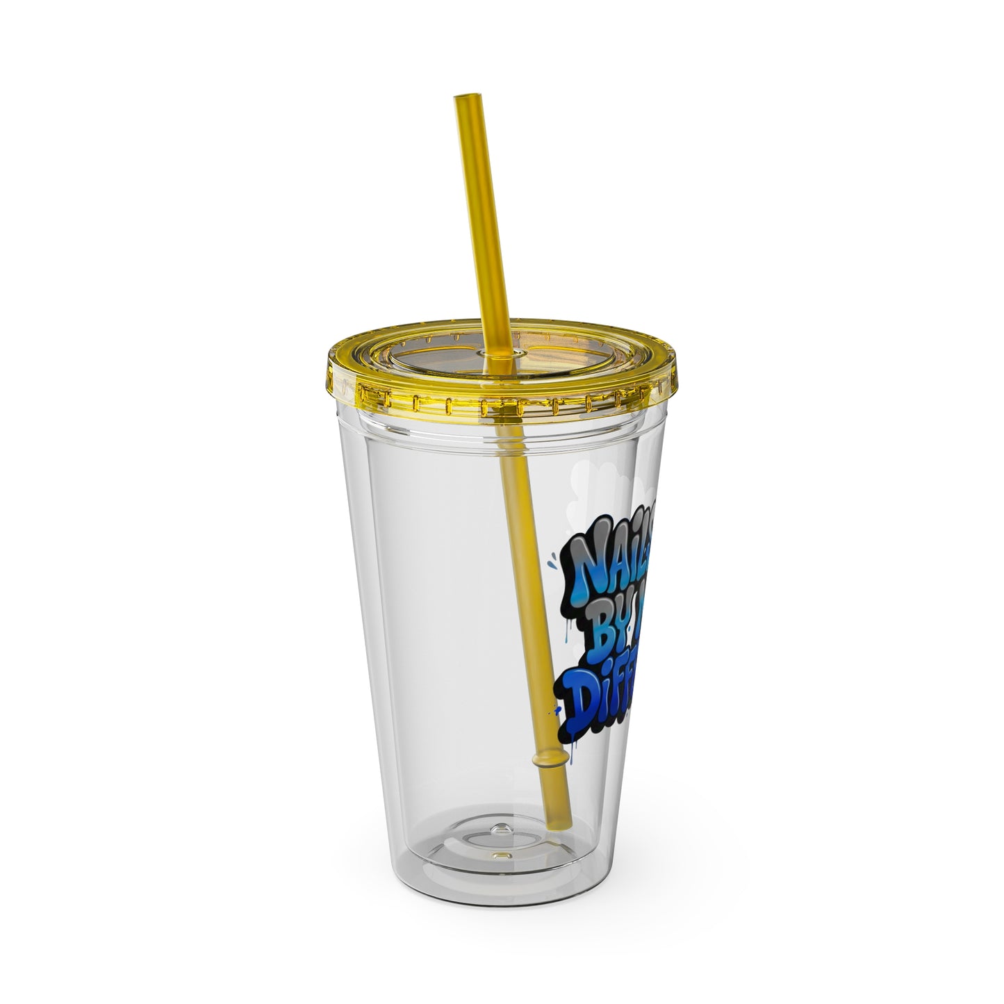 Nails done by me hit different Clear Insulated Cup