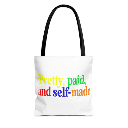 Pretty, paid, and self-made Tote Bag