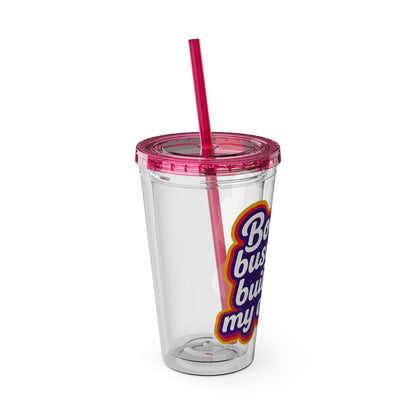 Booked, busy, and building my empire Insulated Cup