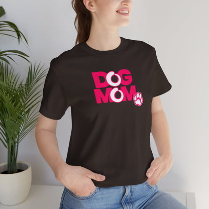 Dog mom pink T-shirt