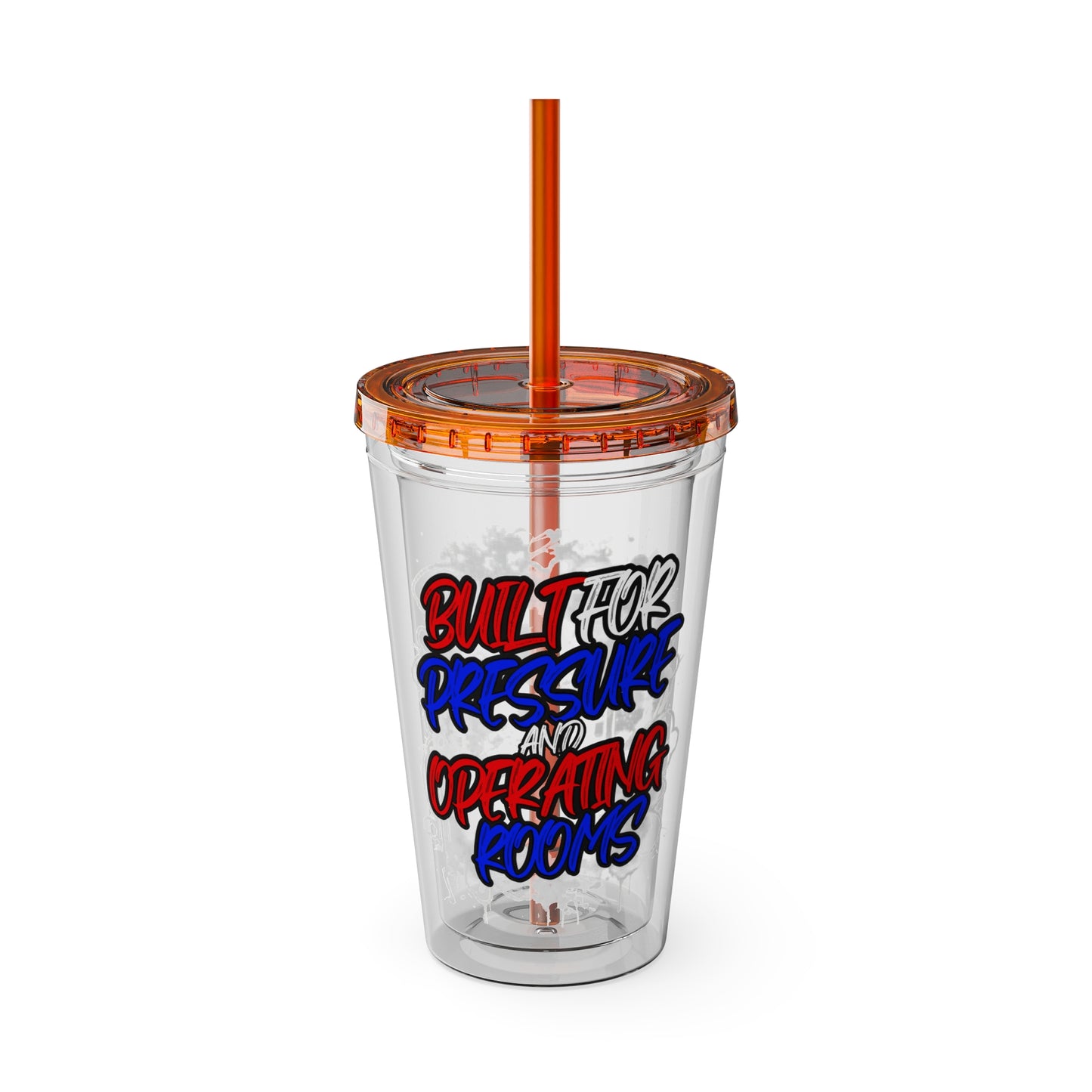 Built for pressure and operating rooms Clear Insulated Cup