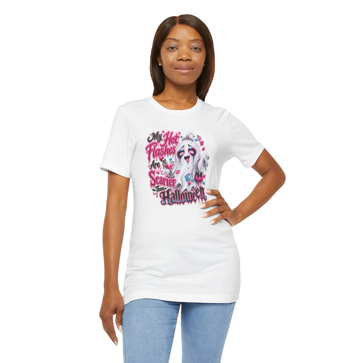 My hot flashes are scarier than Halloween T-shirt