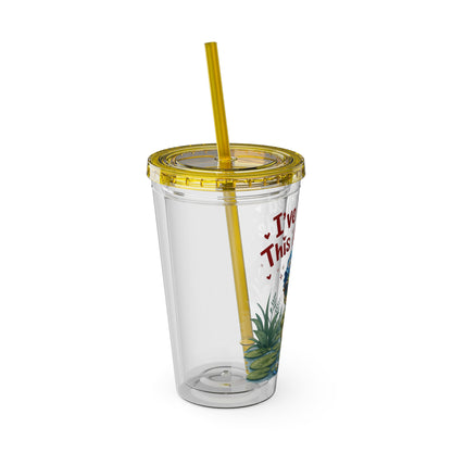 I've earned this attitude Clear Insulated Cup