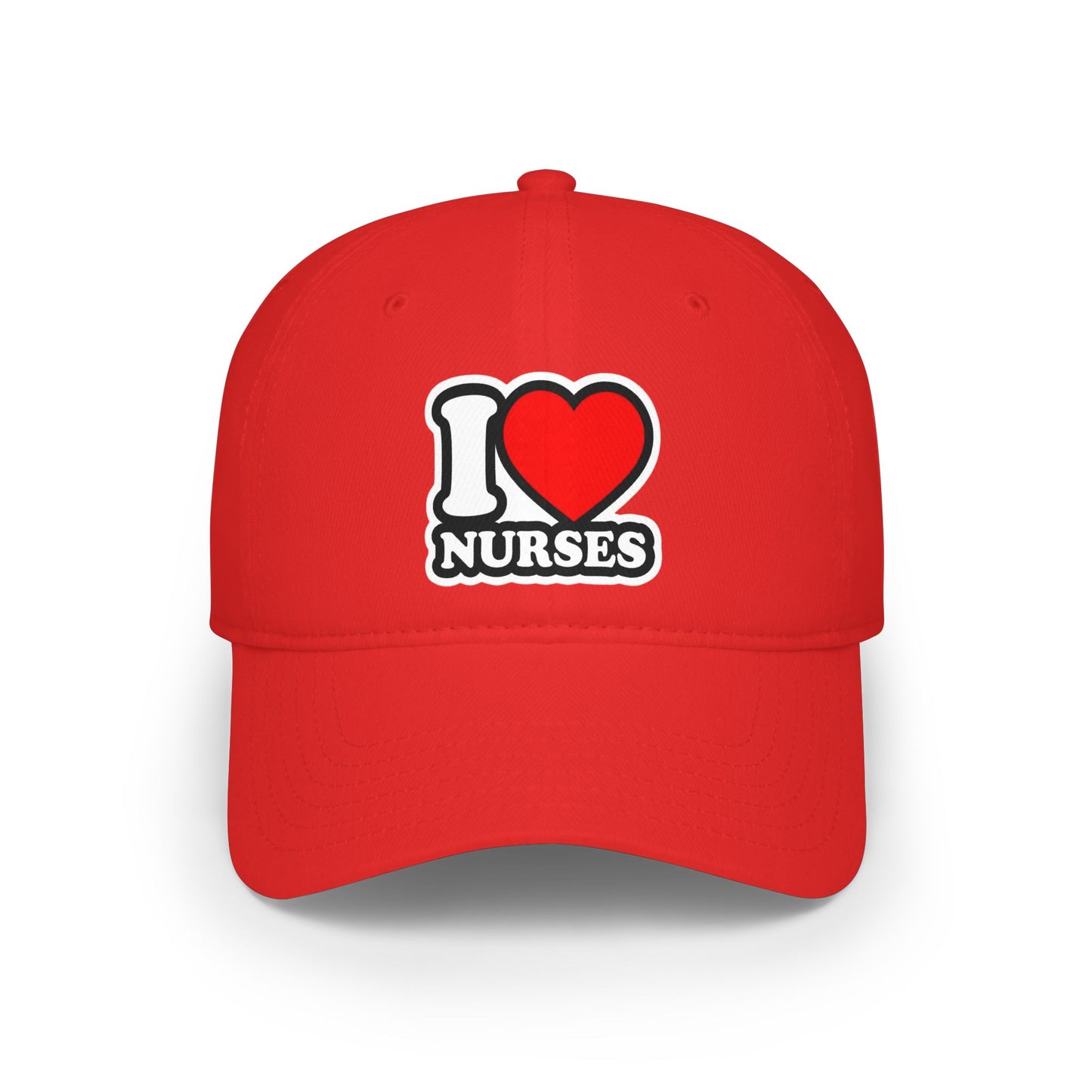 I love nurses Baseball Cap