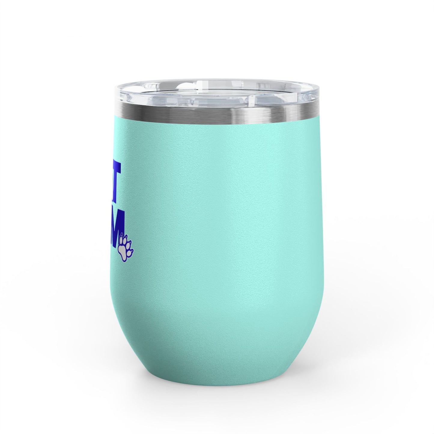 Cat mom blue Tumbler