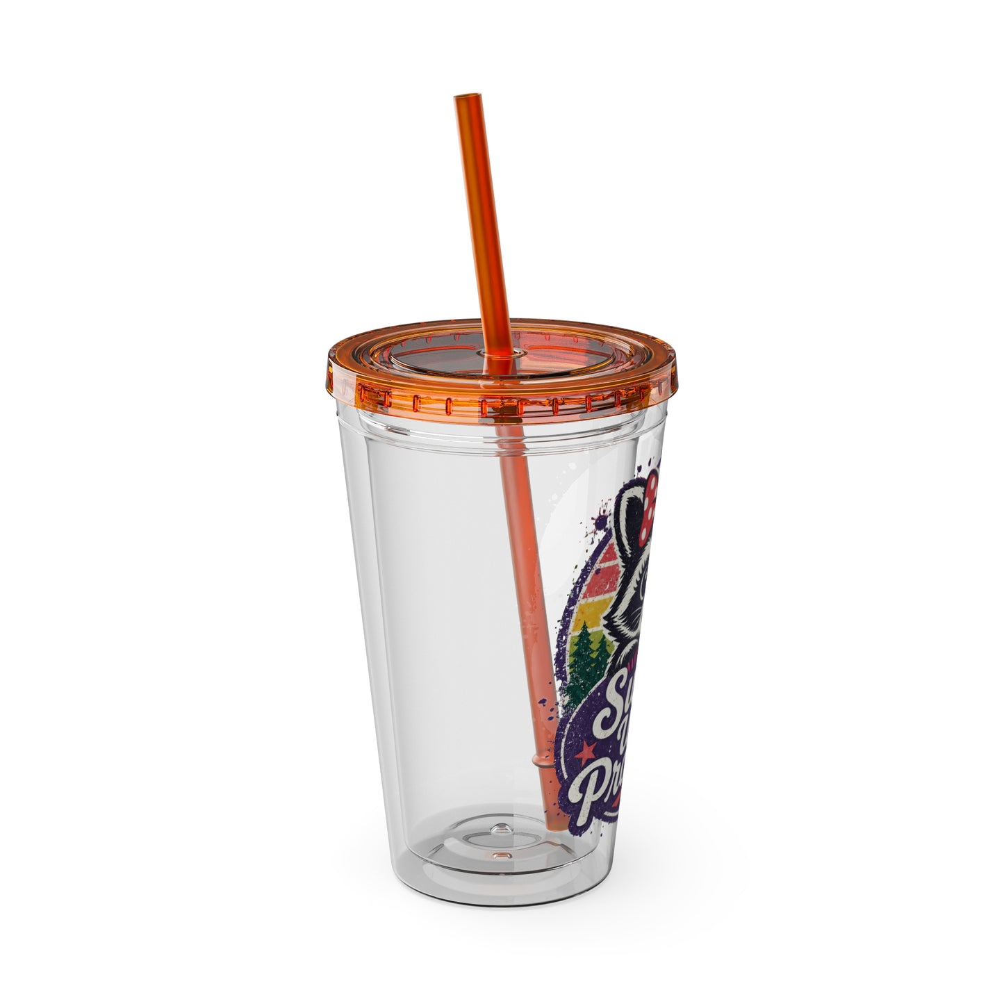 Sweet until provoked Clear Insulated Cup