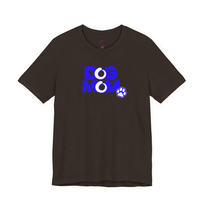Dog mom blue T-shirt